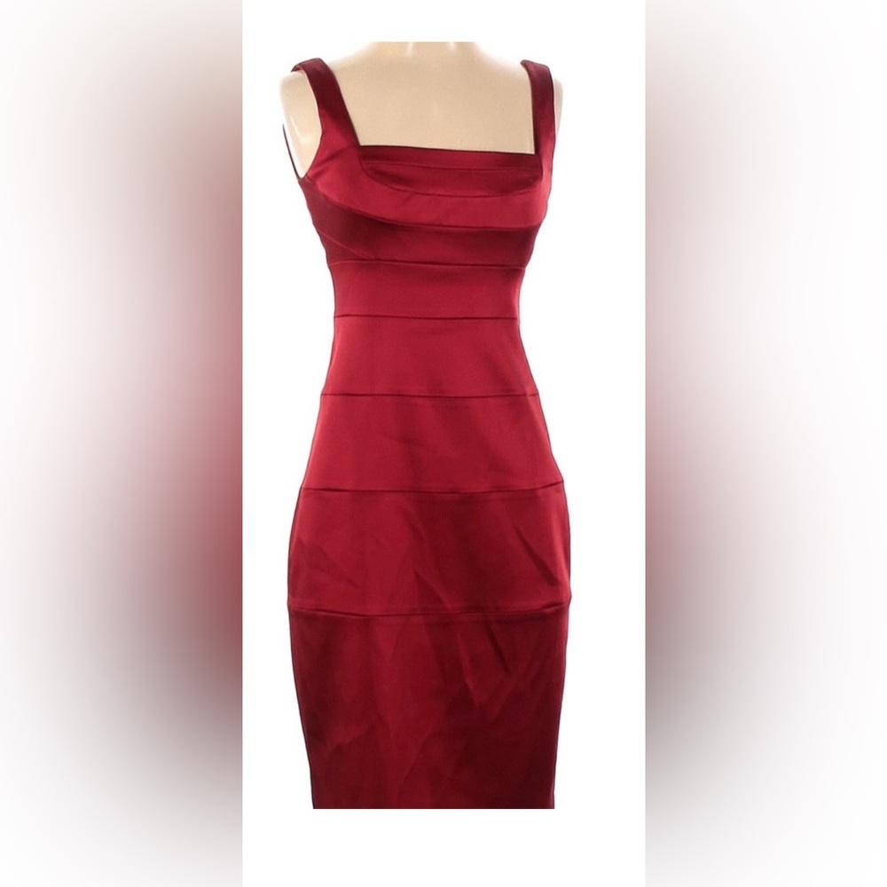 COPY - NWOT Jax Cocktail Scarlet Red Sheath dress Size 4